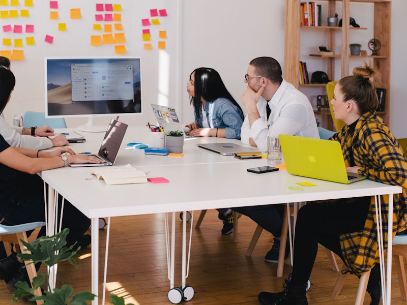 TMD Research team collaborating in modern office environment